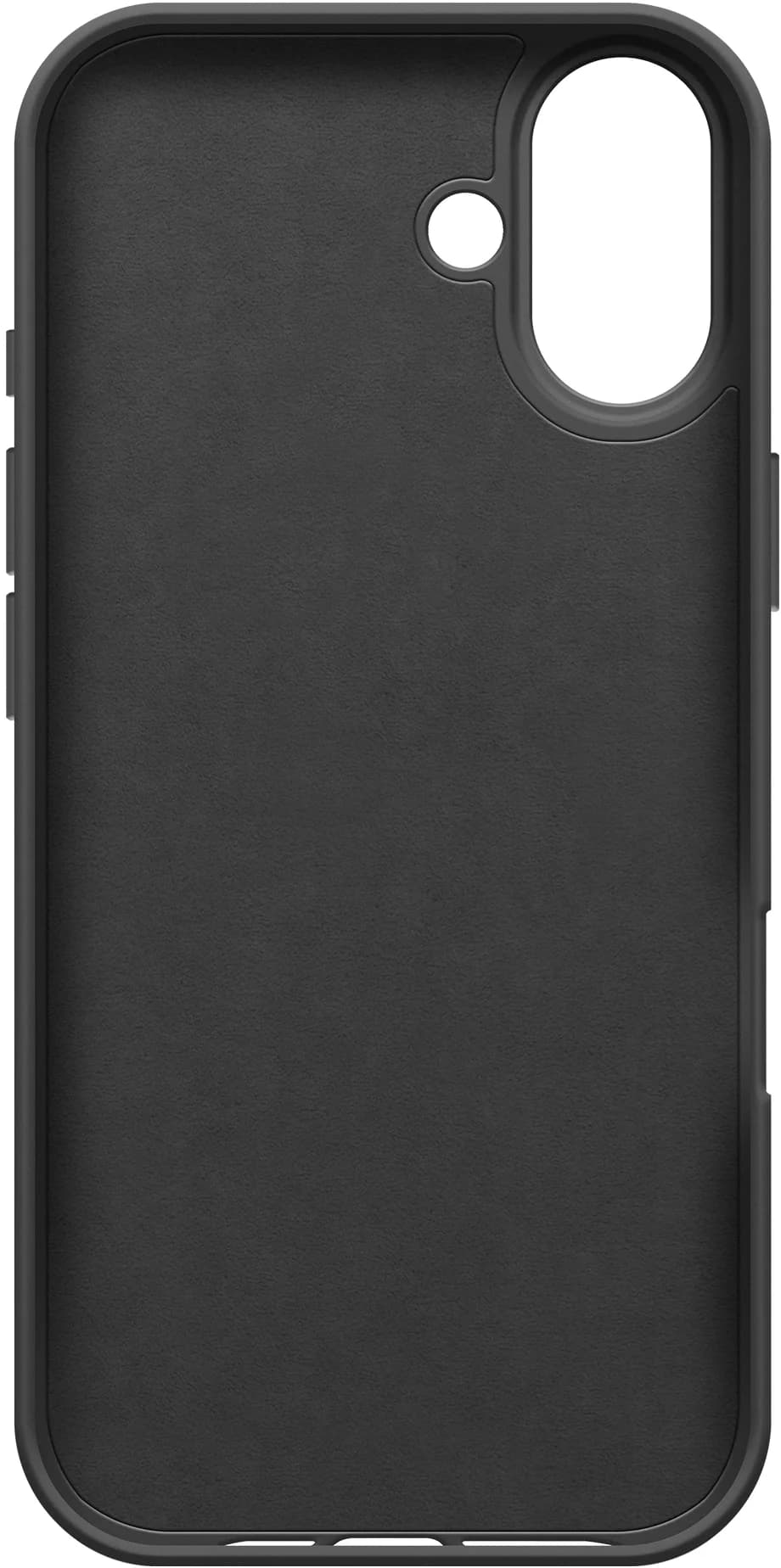 Чехол (клип-кейс) BoraSCO для Apple iPhone 16 Plus Microfiber Case черный