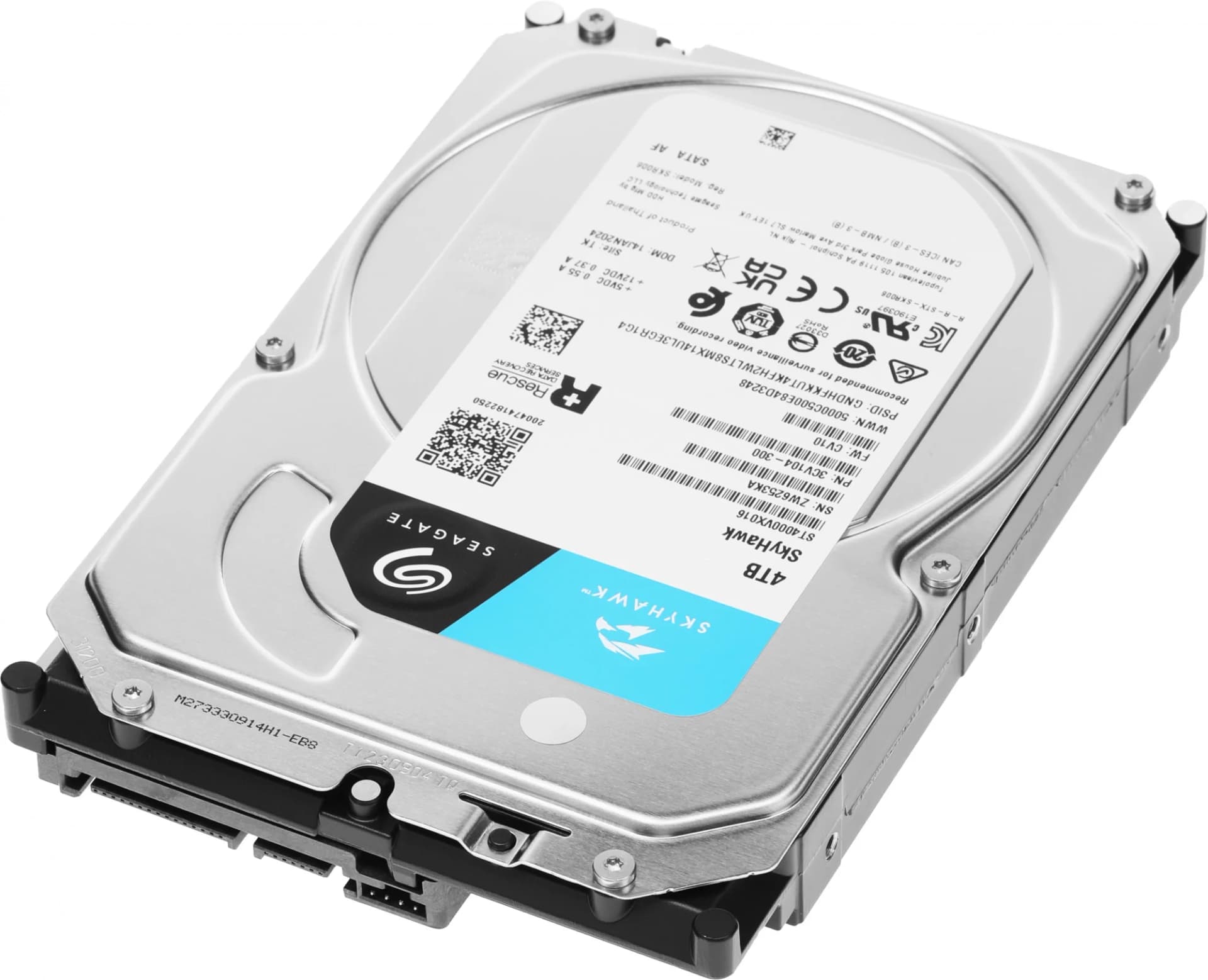 Жёсткий диск 4TB SATA-III Seagate SkyHawk Surveillance (ST4000VX016)