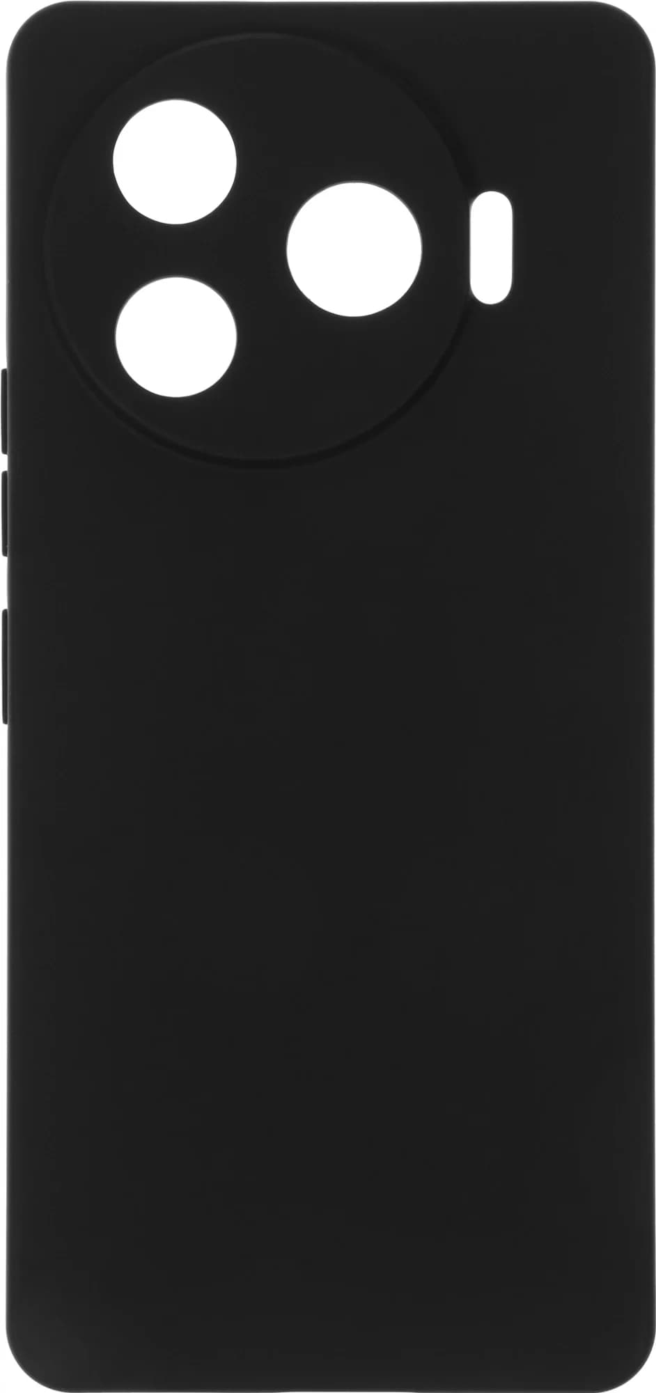 Чехол (клип-кейс) BoraSCO для Tecno Camon 30 Pro Silicone Case черный