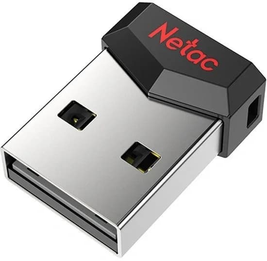 Флеш Диск Netac 32Gb UM81 NT03UM81N-032G-20BK USB2.0 черный