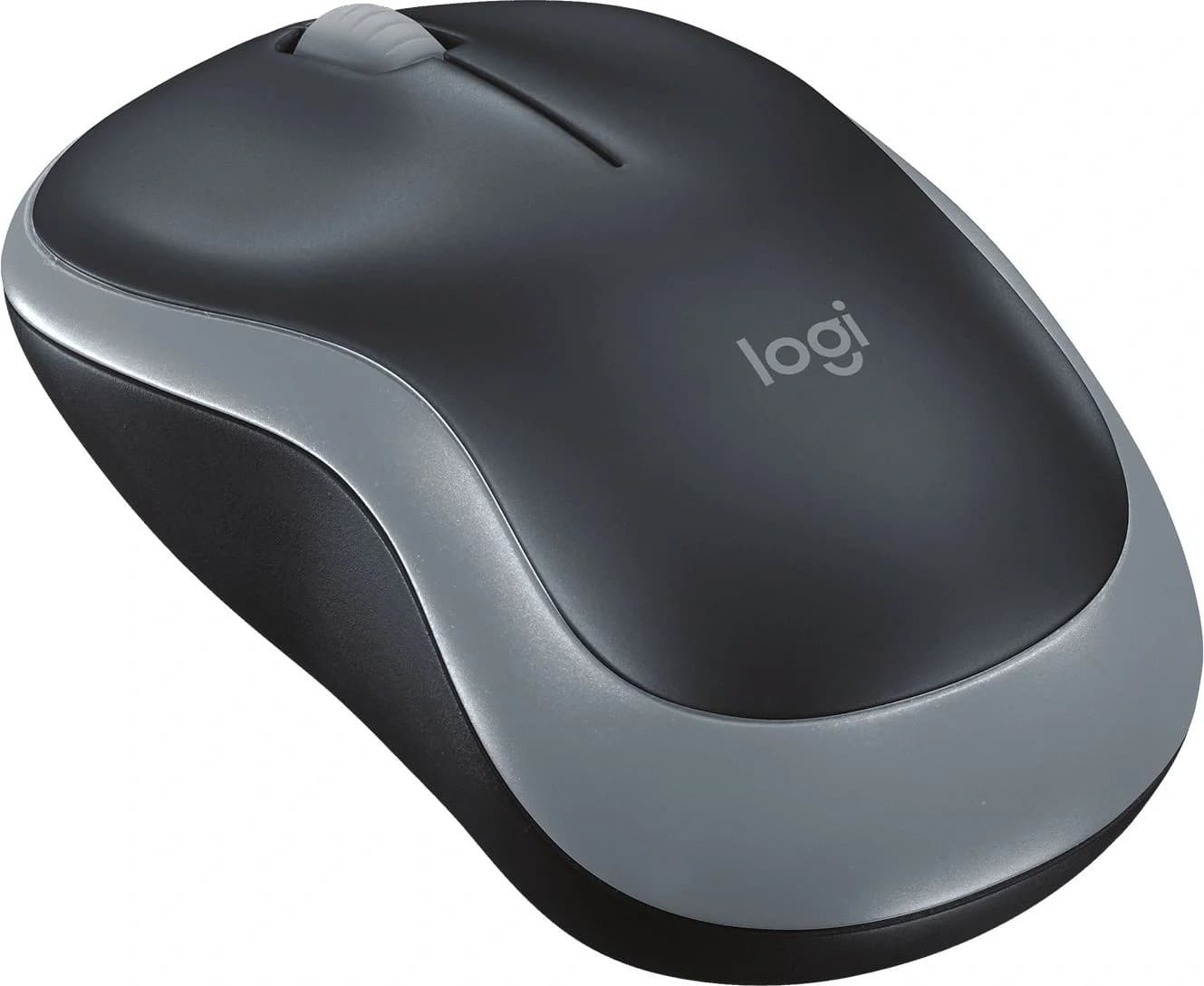Мышь Logitech M185 черный/серый оптическая 1000dpi беспров. USB для ноутбука 2but (910-006540)