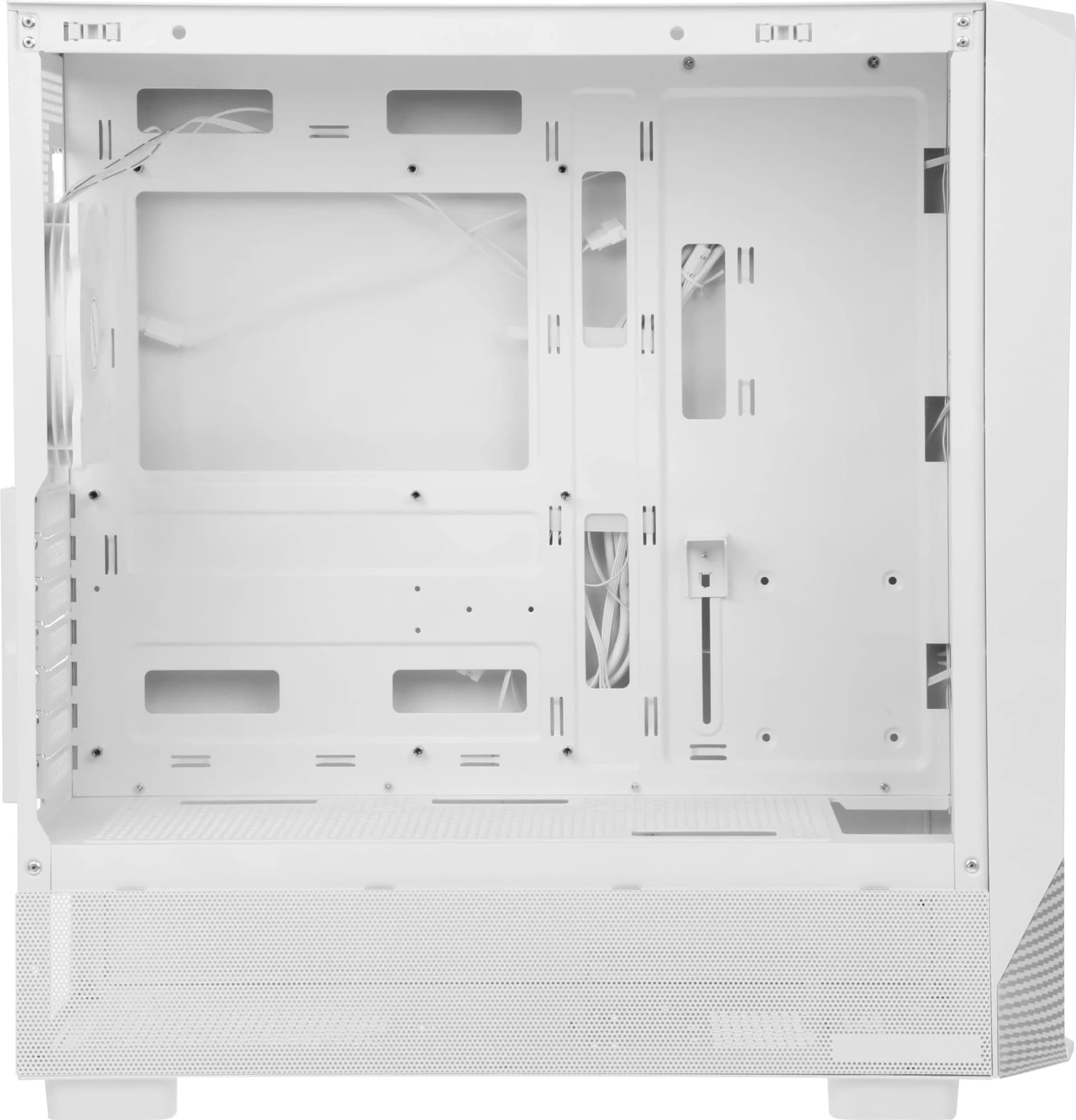 Корпус Montech X5 белый без БП ATX 8x120mm 2x140mm 1xUSB2.0 1xUSB3.0 audio bott PSU