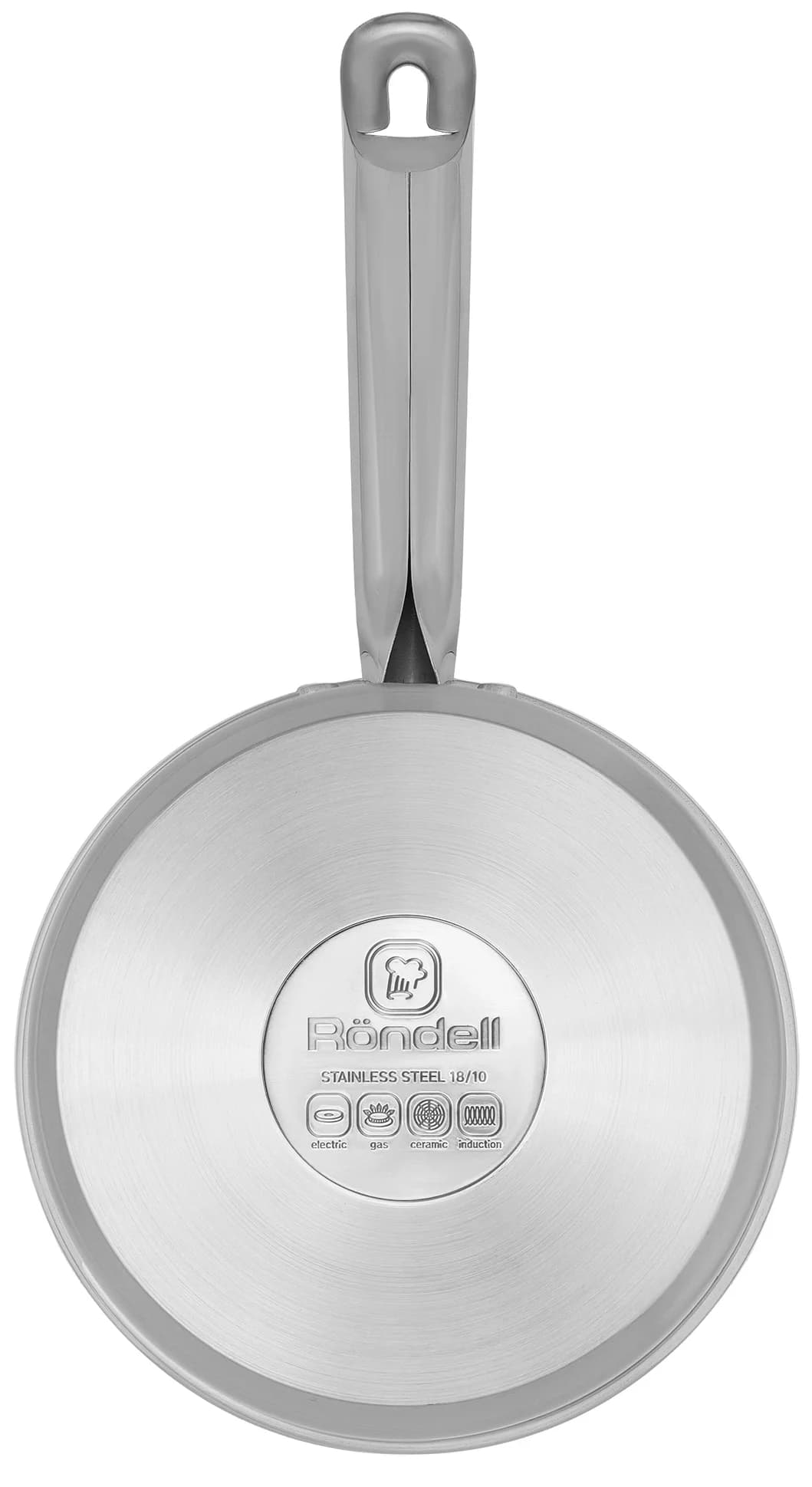 Ковш Rondell Point RDS-1308 0.9л. d=14см (с крышкой) стальной