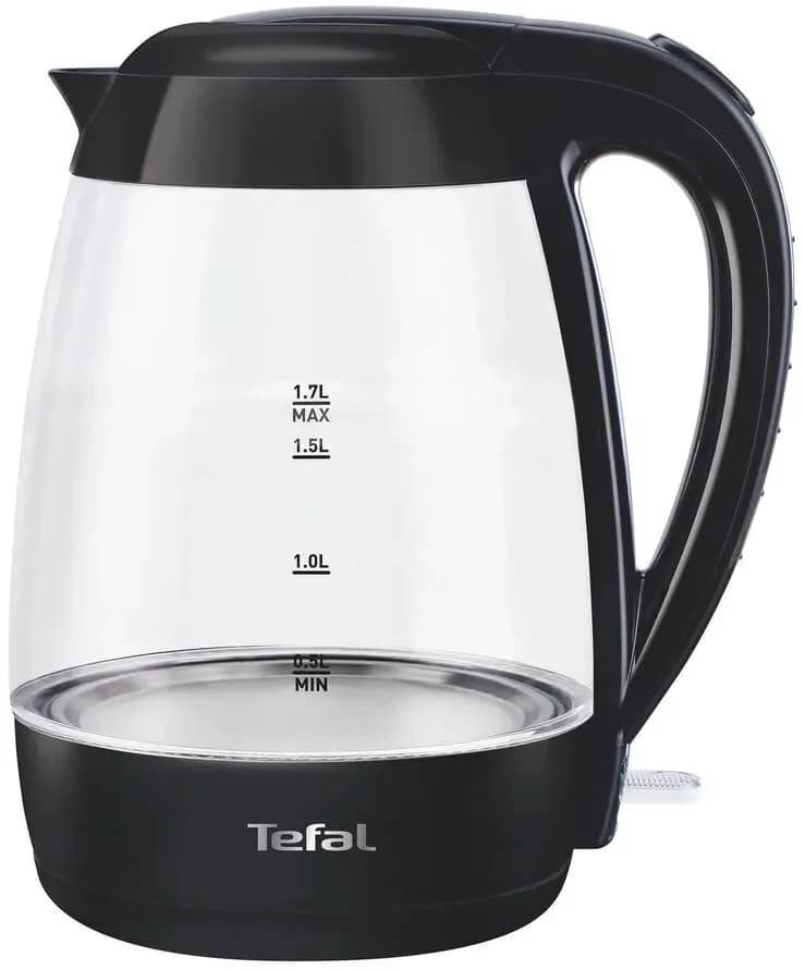 Чайник электрический Tefal KO450832 (8010000465) 1.7л. черный корпус: стекло/пластик
