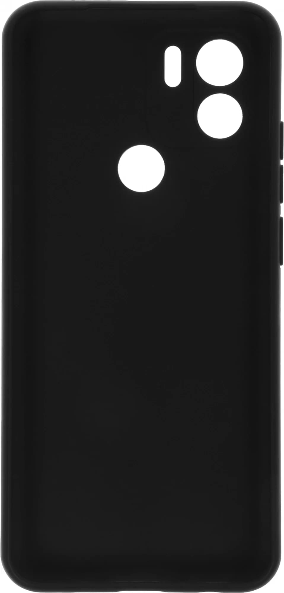 Чехол (клип-кейс) BoraSCO для Xiaomi Redmi A1+ Silicone Case черный