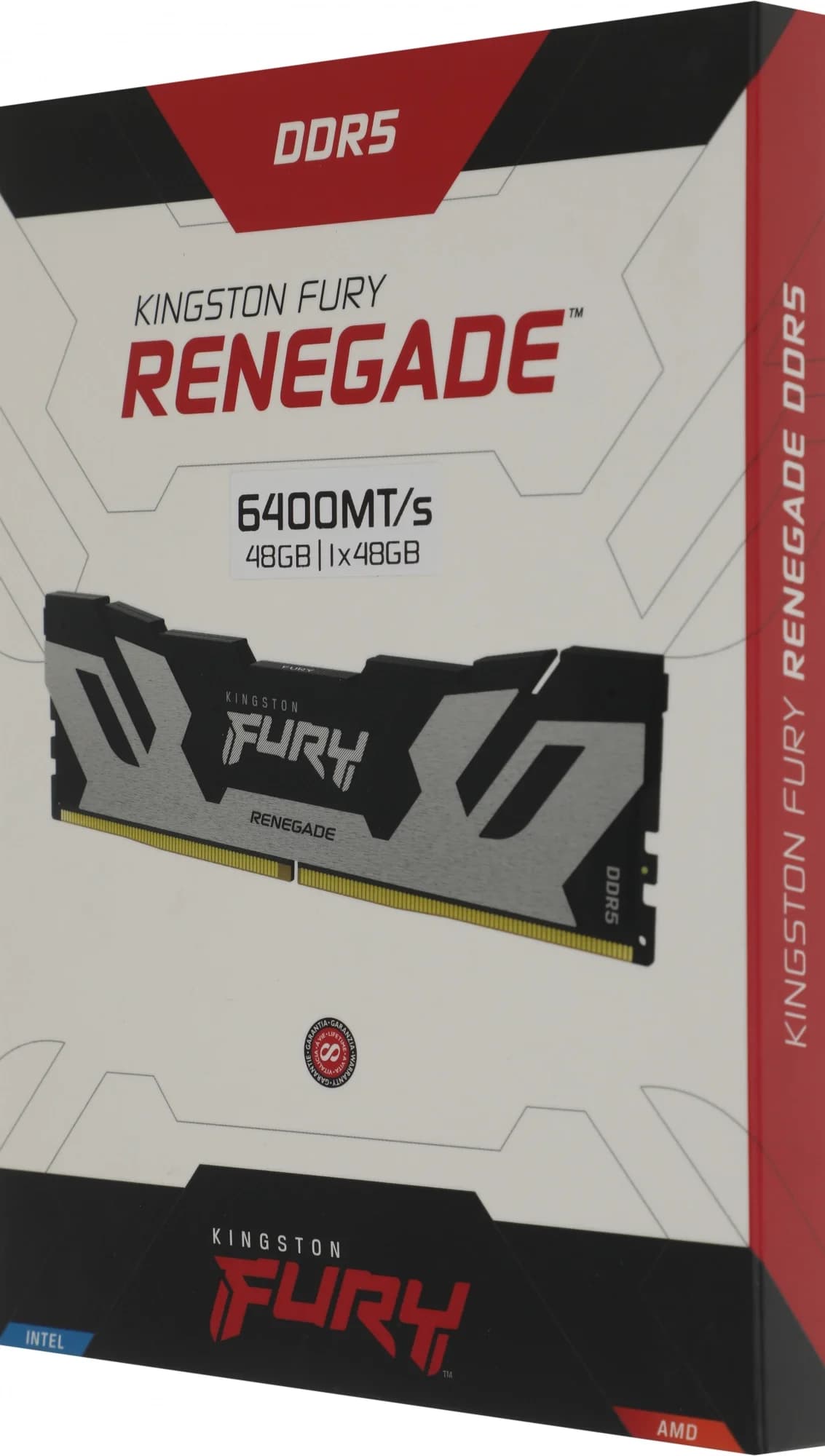 Оперативная память Kingston 48GB 6400MT/s DDR5 CL32 DIMM FURY Renegade Silver XMP