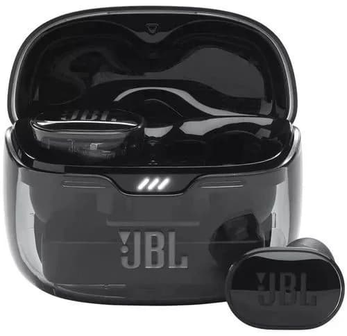 Гарнитура внутриканальные JBL Tune Buds Ghost черный беспроводные bluetooth в ушной раковине (JBLTBUDSGBLK)