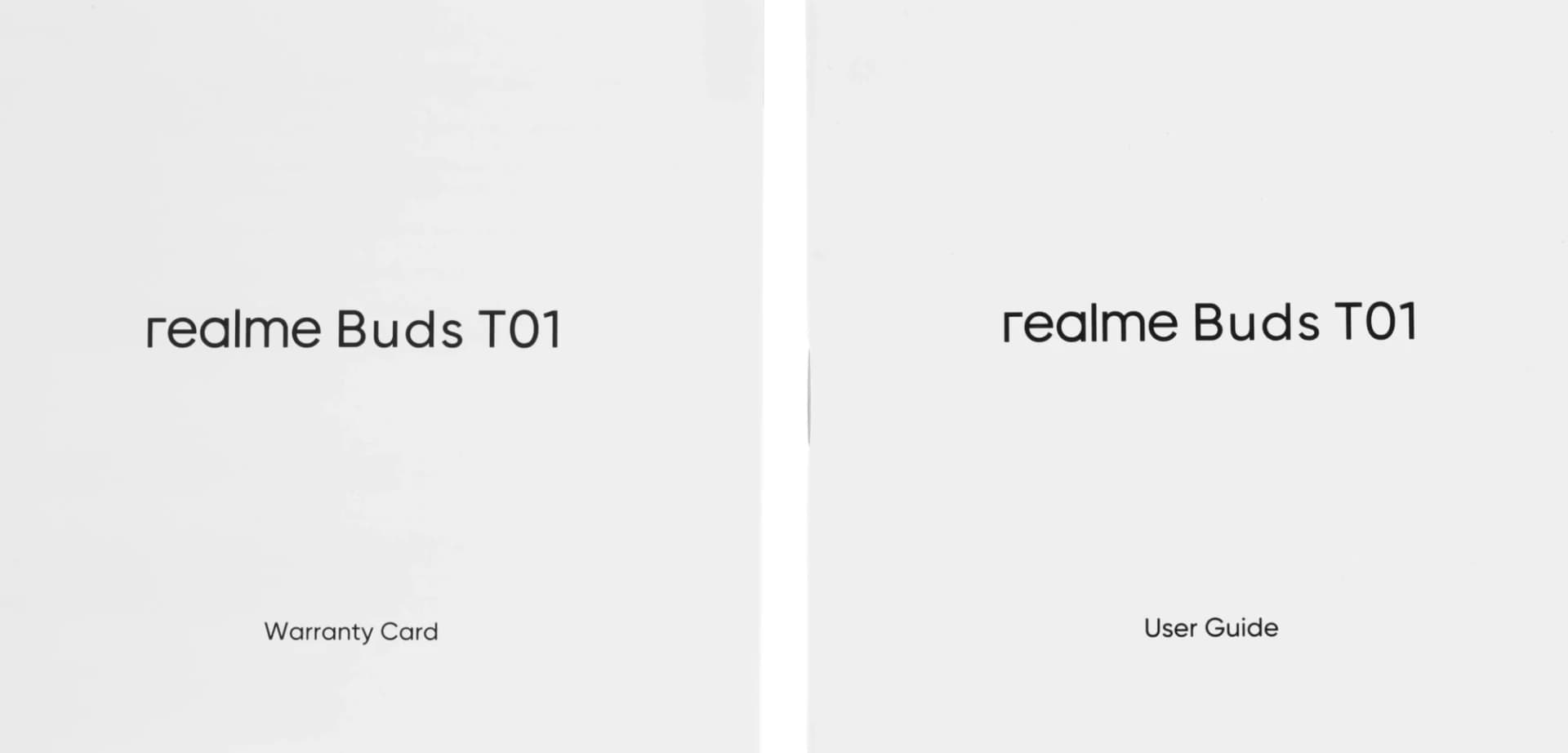 Гарнитура вкладыши Realme Buds T01 черный беспроводные bluetooth в ушной раковине