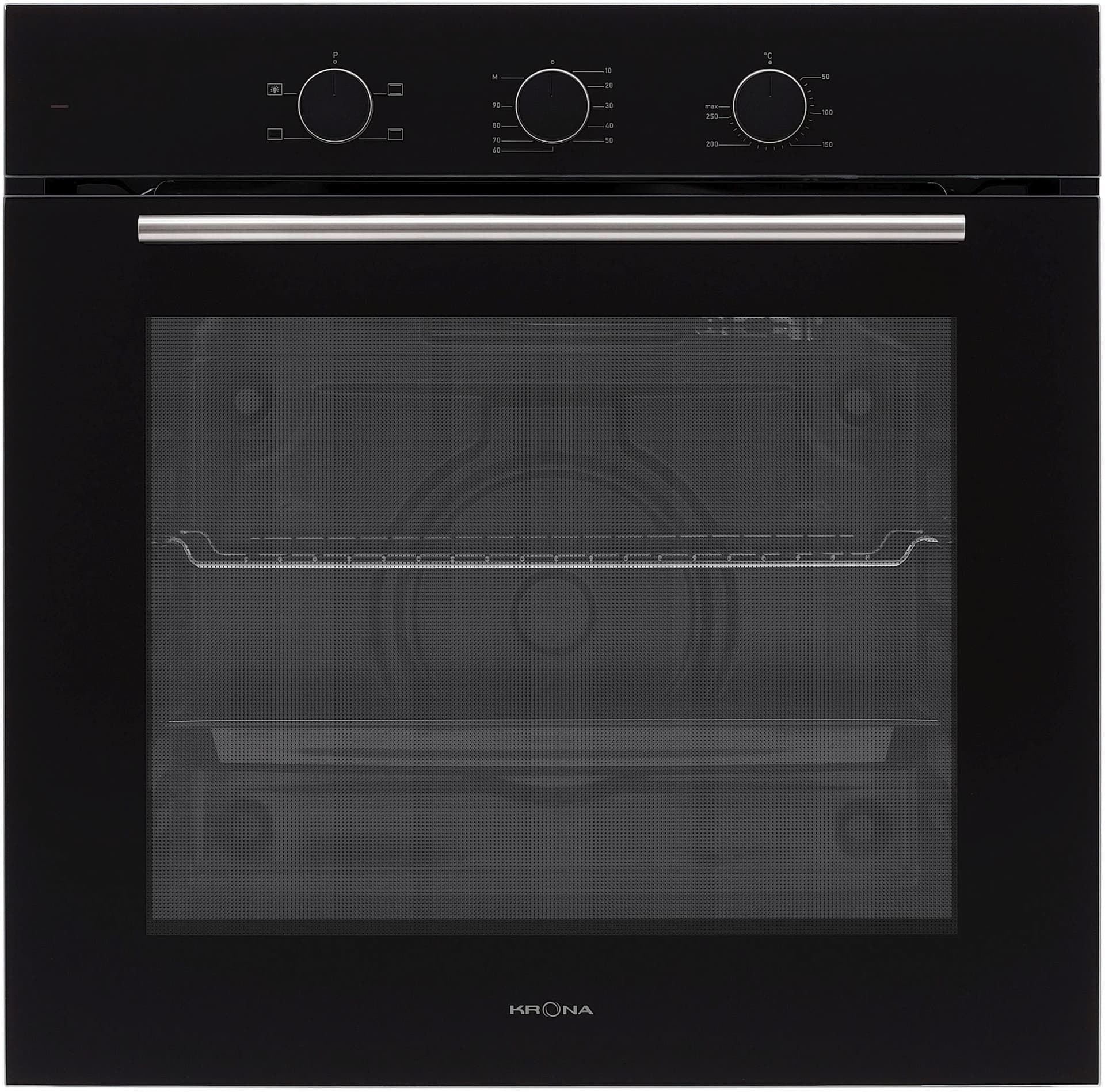 Духовой шкаф Электрический Krona ELEMENT 60 BL черный