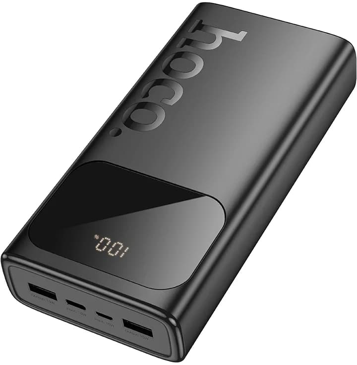 Мобильный аккумулятор Hoco J144A Hymn 30000mAh 2A 2xUSB-A черный