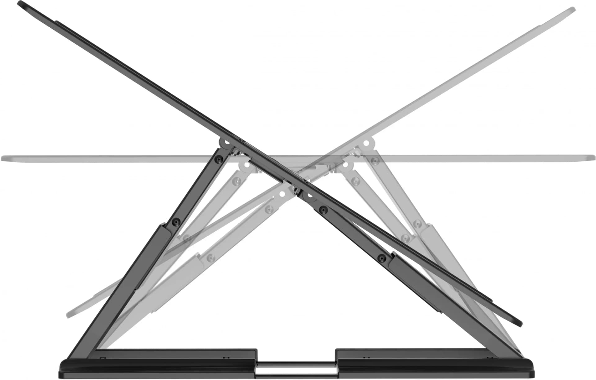 Кронштейн для телевизора Hyundai SL-F1 черный 43"-90" макс.50кг настенный поворотно-выдвижной и наклонный