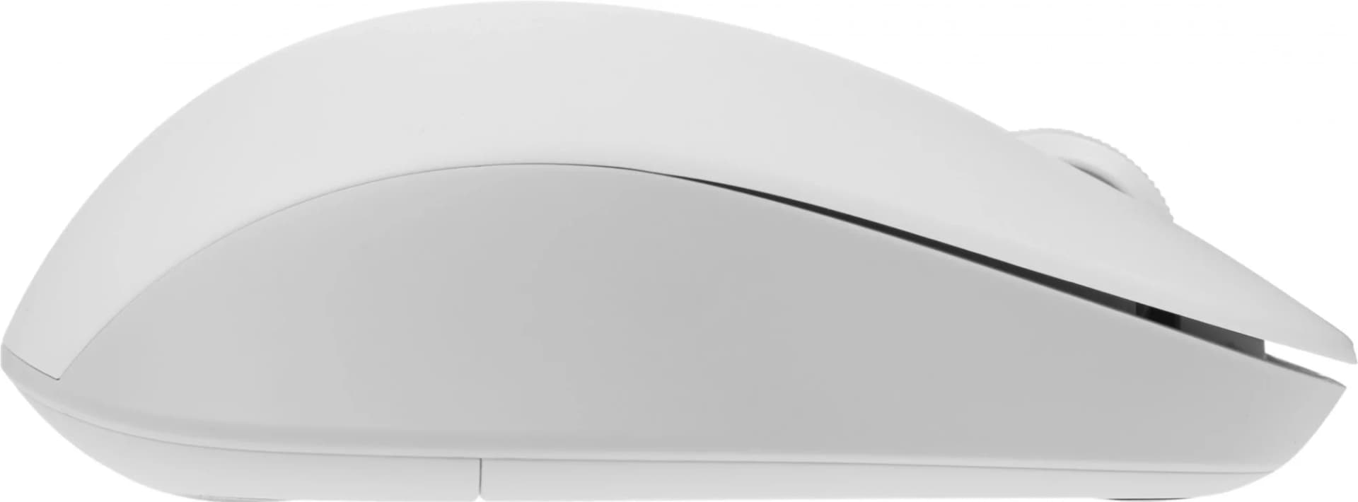 Мышь беспроводная Xiaomi Wireless Mouse Comfort Edition белый, 1200 dpi, радиоканал, USB, кнопки - 3