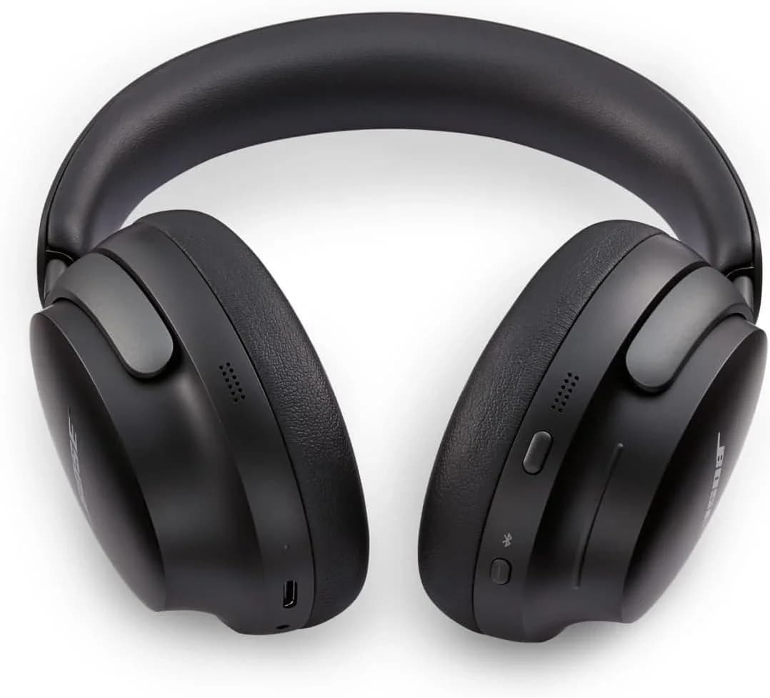 Гарнитура накладные Bose QuietComfort Ultra 1.2м черный беспроводные bluetooth оголовье (880066-0100)