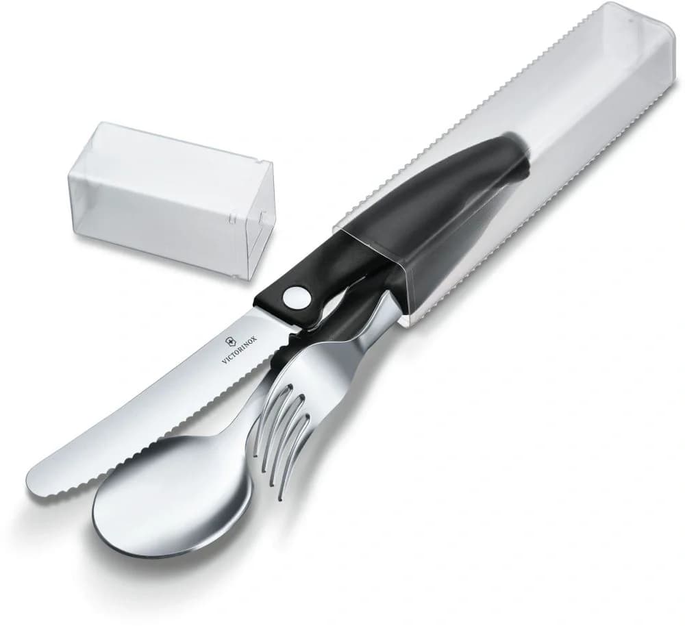 Набор столовых приборов Victorinox Swiss Classic набор из 3предм. черный (6.7192.F3)
