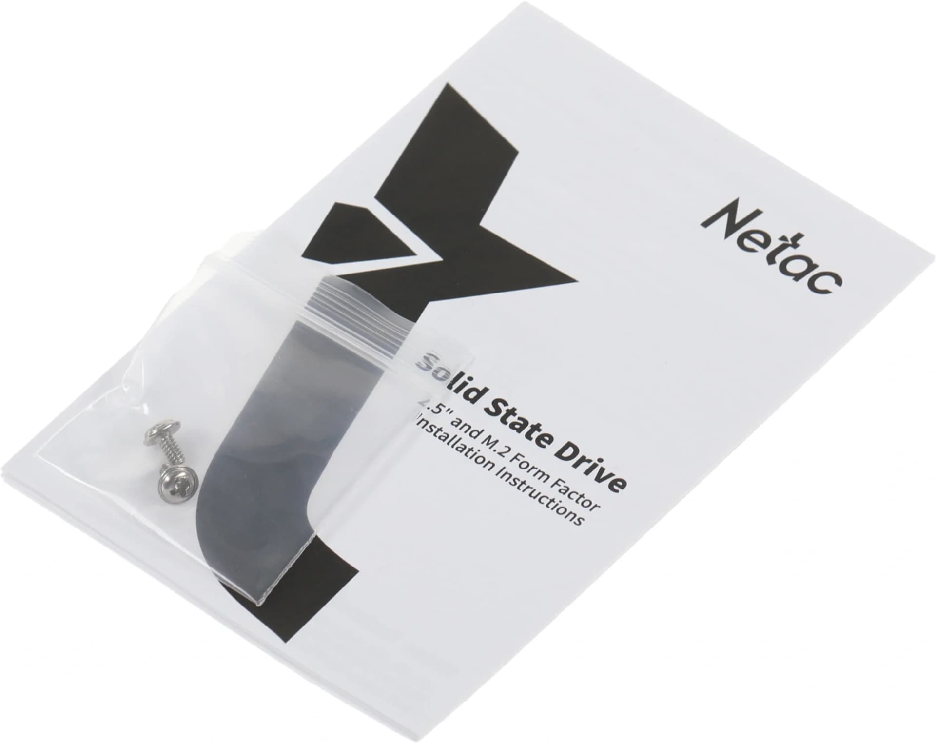 Накопитель SSD Netac NV7000, 2Tb, M.2 2280, PCIe 4.0 x4, NVMe, R/W 7200/6800, с радиатором