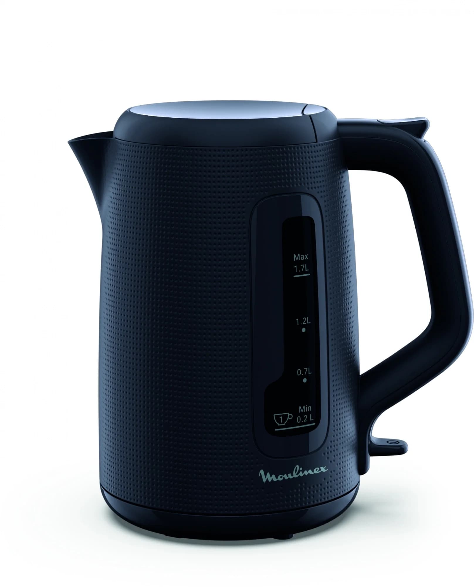 Чайник электрический Moulinex Morning BY2M0810 1.7л. 2400Вт черный корпус: пластик