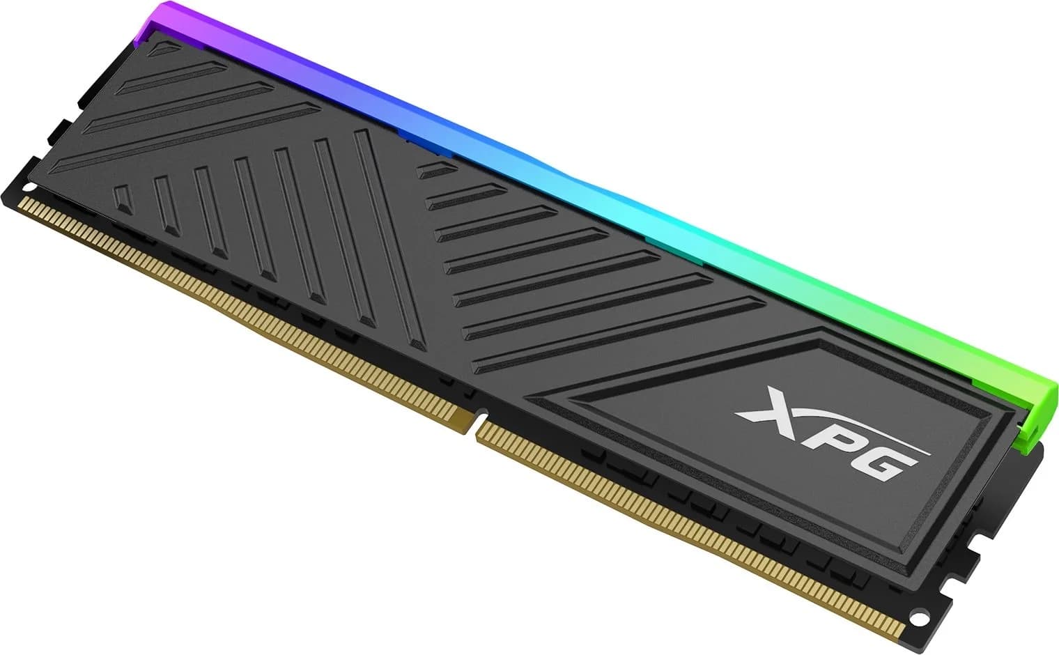 Память DDR4 8GB 3600MHz A-Data AX4U36008G18I-SBKD35G XPG Spectrix D35G RGB RTL Gaming PC4-28800 CL18 DIMM 288-pin 1.35В dual rank с радиатором Ret