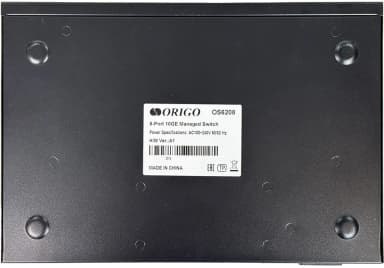 Коммутатор ORIGO OS6208/A1A Управляемый L2 коммутатор, 8x10GBase-T, консольный порт RJ-45, комплект для установки в 19" стойку