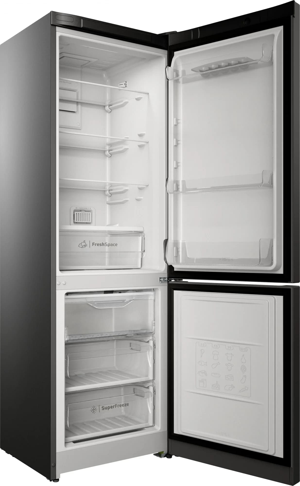 Холодильник Indesit ITS 5180 NG 2-хкамерн. темно-серый мат.