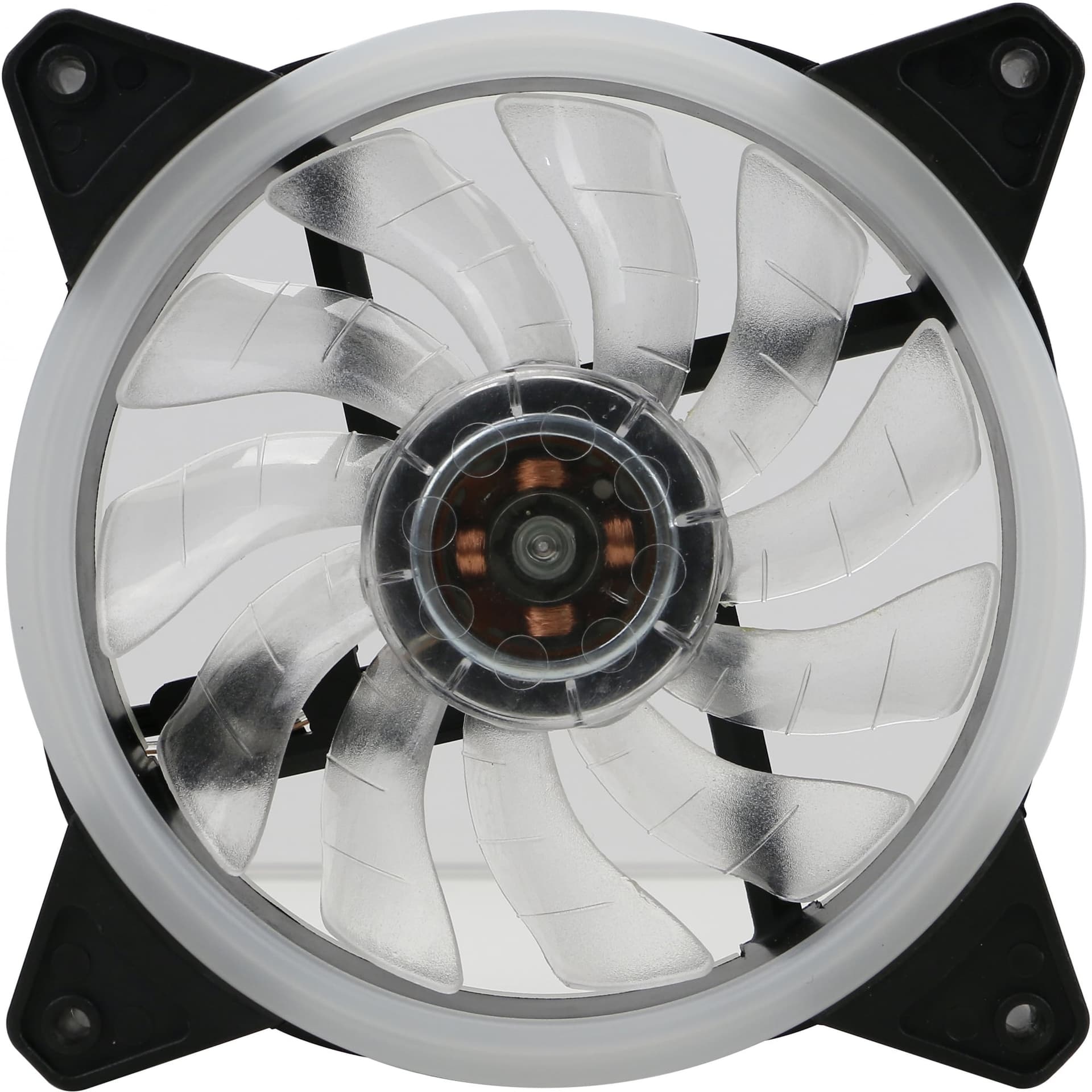 Вентилятор для корпуса Digma DFAN-FRGb3 черный, 120 мм, 1200 об/мин, 23 дБ, 4 pin