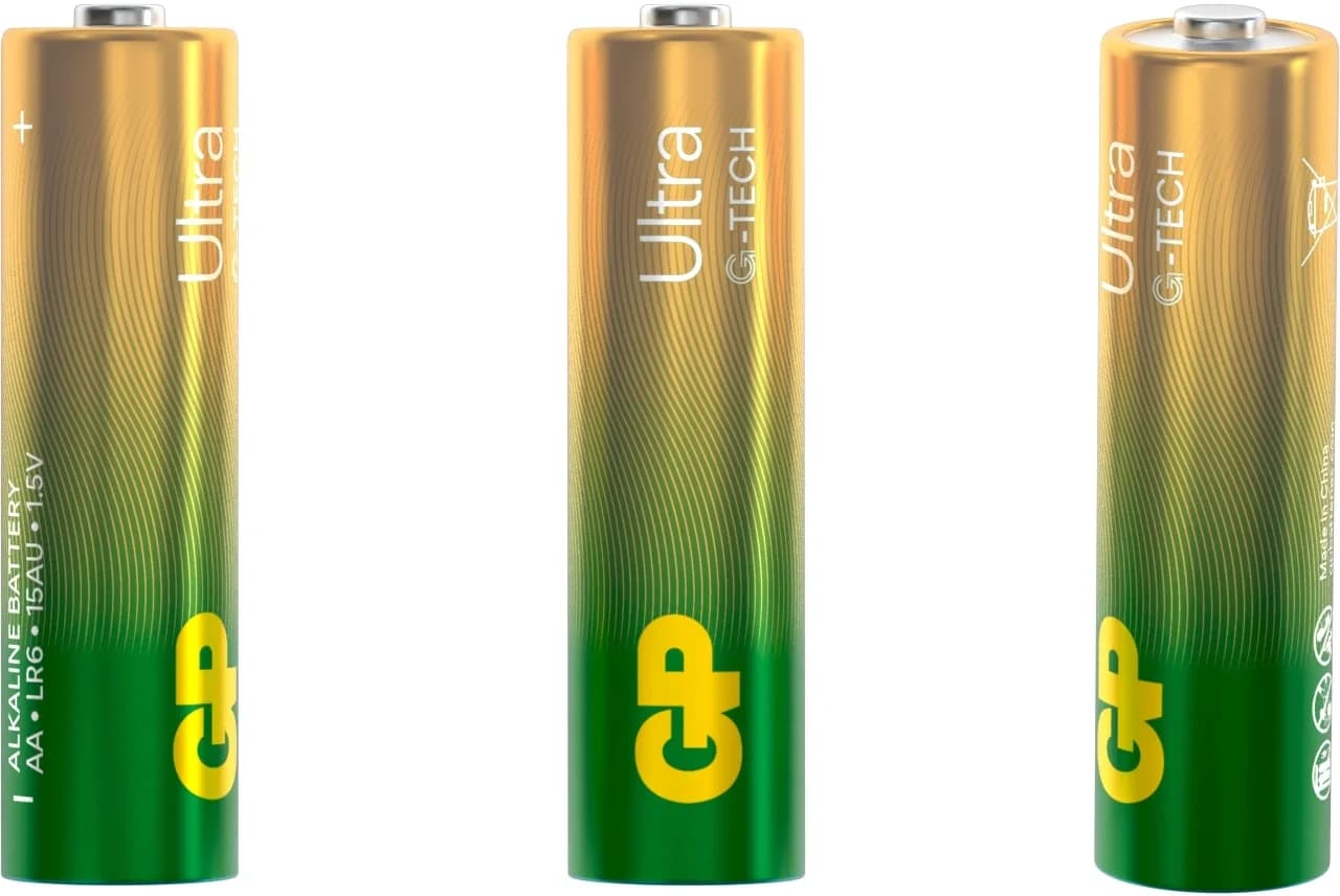 Батарея GP Ultra Alkaline 15AUA21-2CRSBC4 AA (4шт) блистер