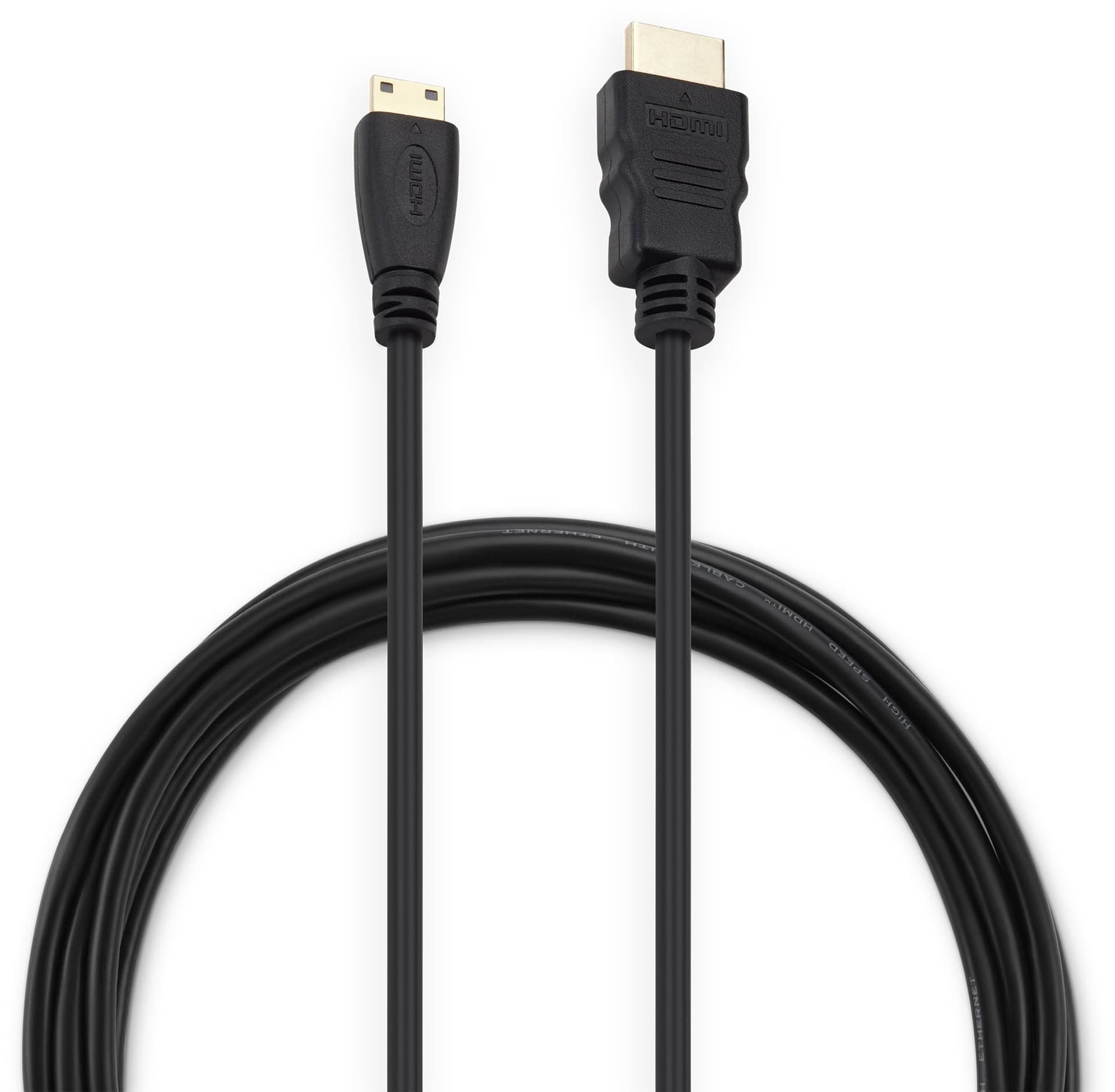 Кабель аудио-видео Buro mini-HDMI (m)/HDMI (m) 3м. черный (BHP-MINHDMI-3)