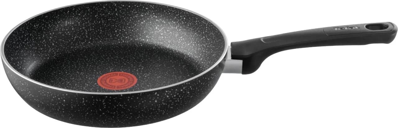 Сковорода Tefal Brut 04234128 круглая 28см ручка несъемная (без крышки) черный