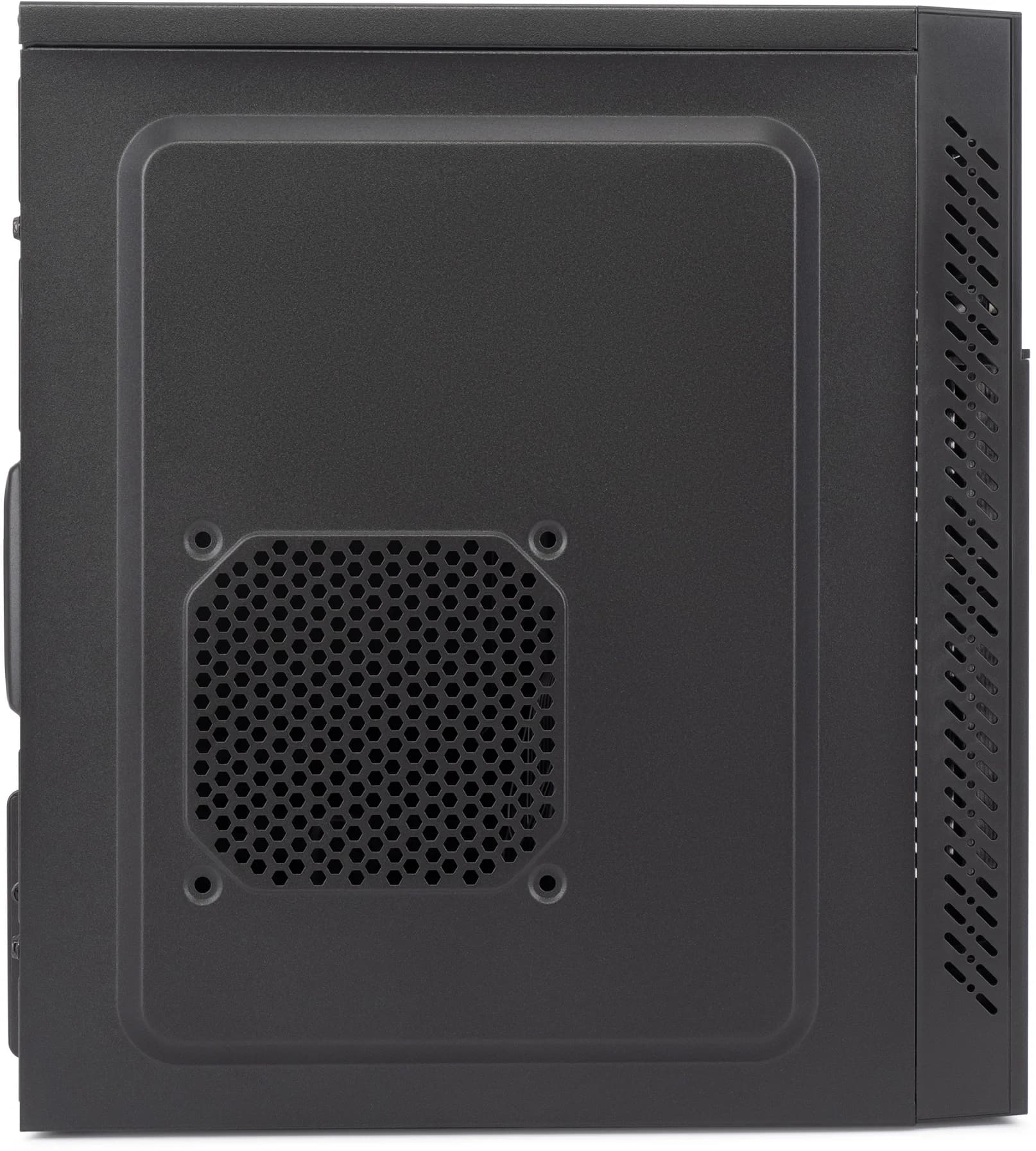 Компьютерный корпус Digma DCC-MN301 черный без БП mATX 1x80мм 2x120мм 1xUSB 2.0 1xUSB 3.0 audio