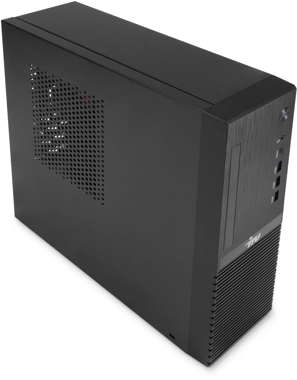 ПК IRU 310SC SFF i3 12100 (3.3) 8Gb SSD256Gb UHDG 730 Windows 11 Pro GbitEth 200W черный