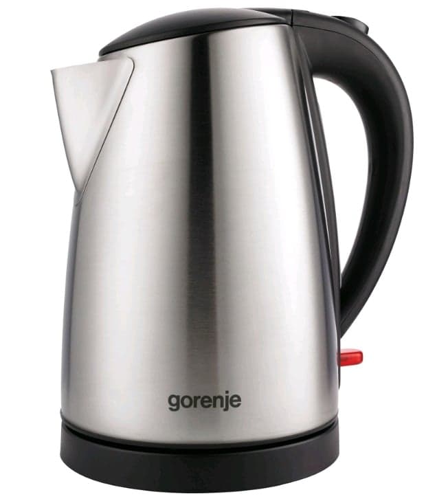 Чайник электрический Gorenje K17FE 1.7л. 2200Вт серебристый матовый (корпус: металл/пластик)