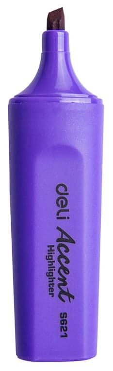 Текстовыделитель Deli ES621violet Delight скошенный пиш. наконечник 1-5мм фиолетовый
