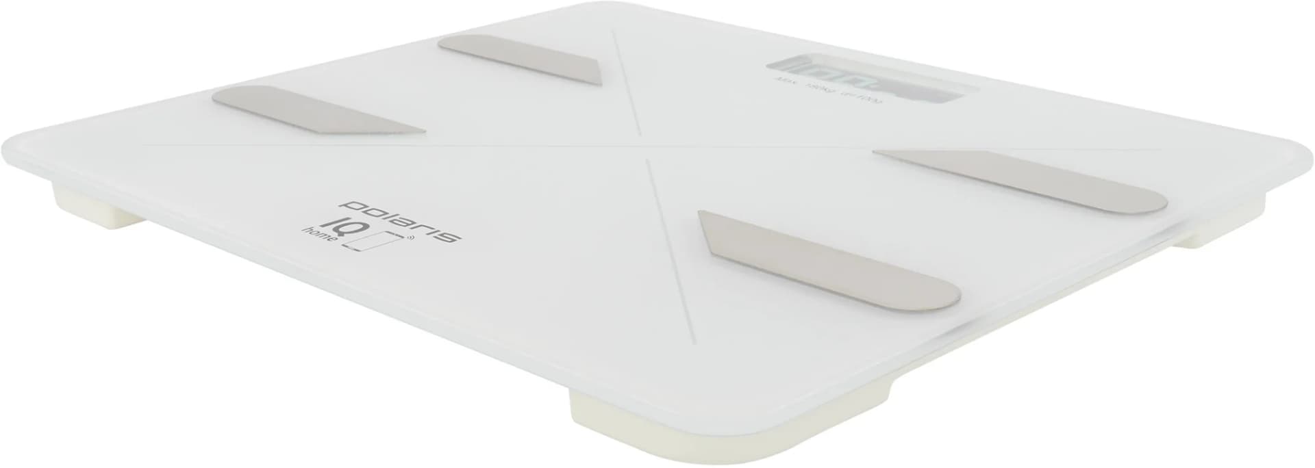 Весы напольные электронные Polaris PWS 1898 IQ Home макс.180кг белый