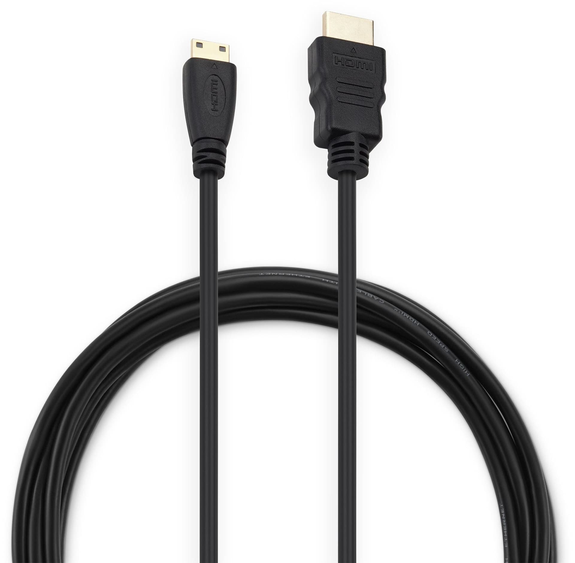 Кабель аудио-видео Buro mini-HDMI (m)/HDMI (m) 5м. черный (BHP-MINHDMI-5)