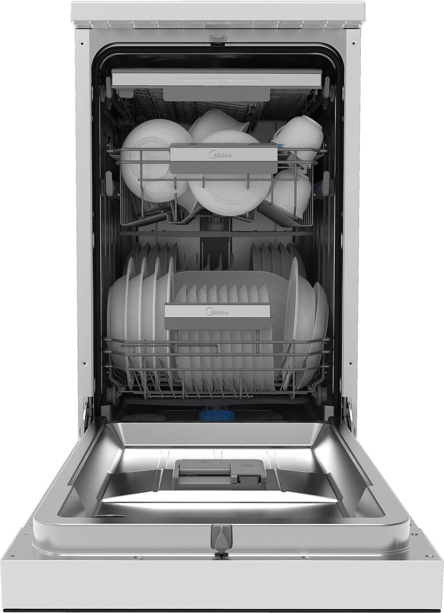 Посудомоечная машина Midea MFD45S510Wi белый (узкая)