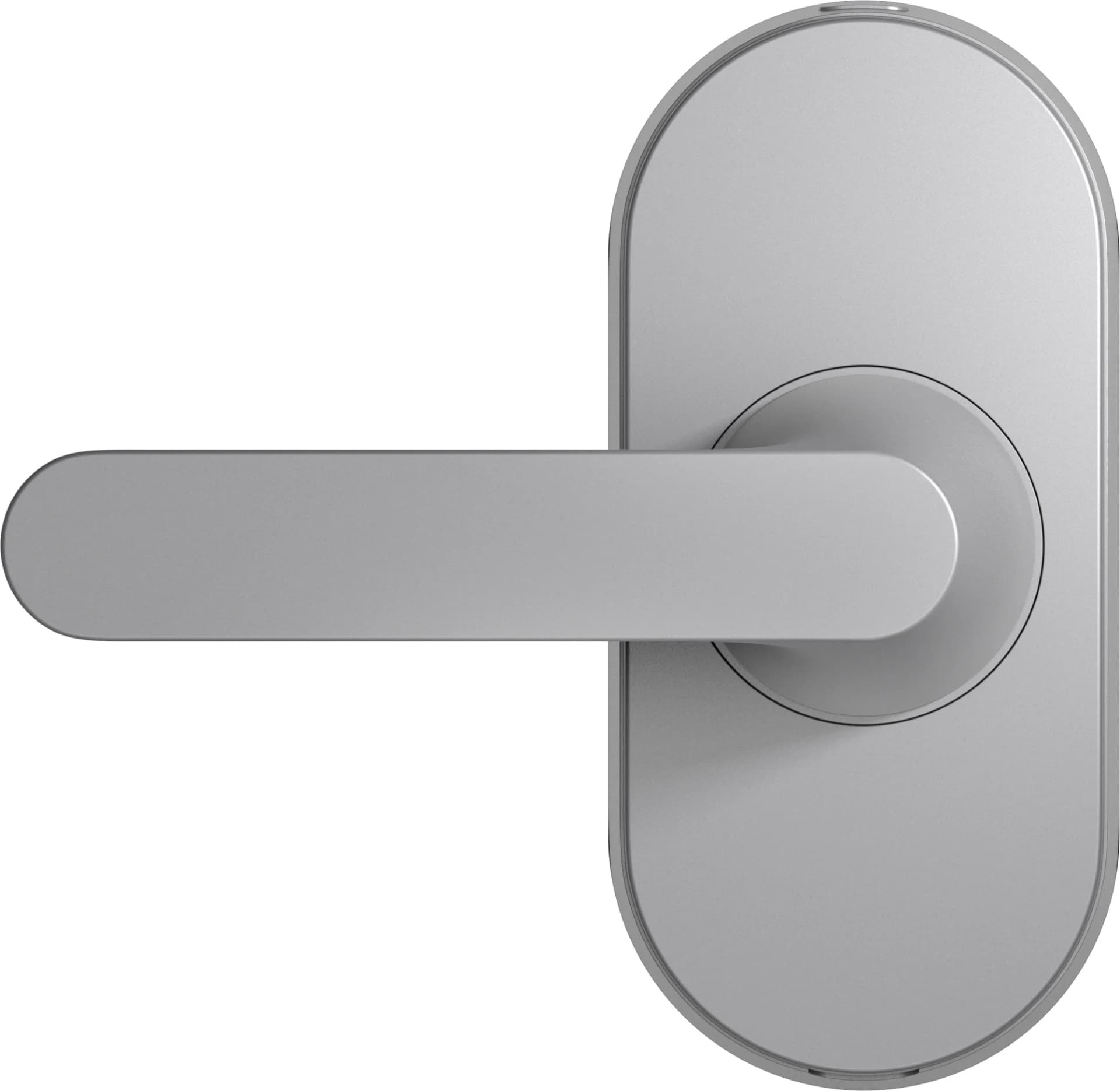 Умный замок Aqara Smart Door Lock U300 накладной разбл.отпеч.паль./код/пар/NFC/прил/мех.кл серый (DL-D02D_GR)