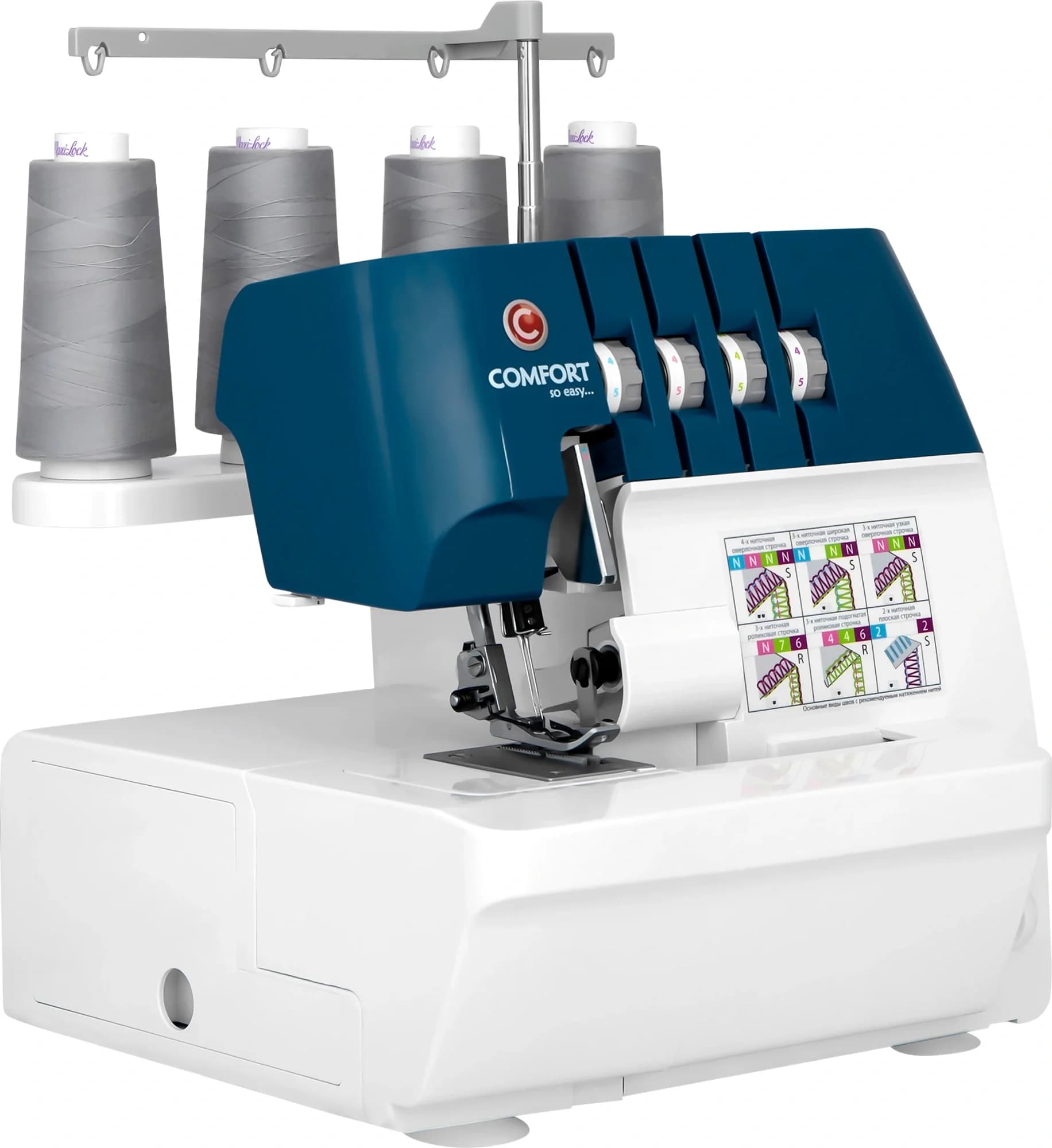 Оверлок Comfort 5010D