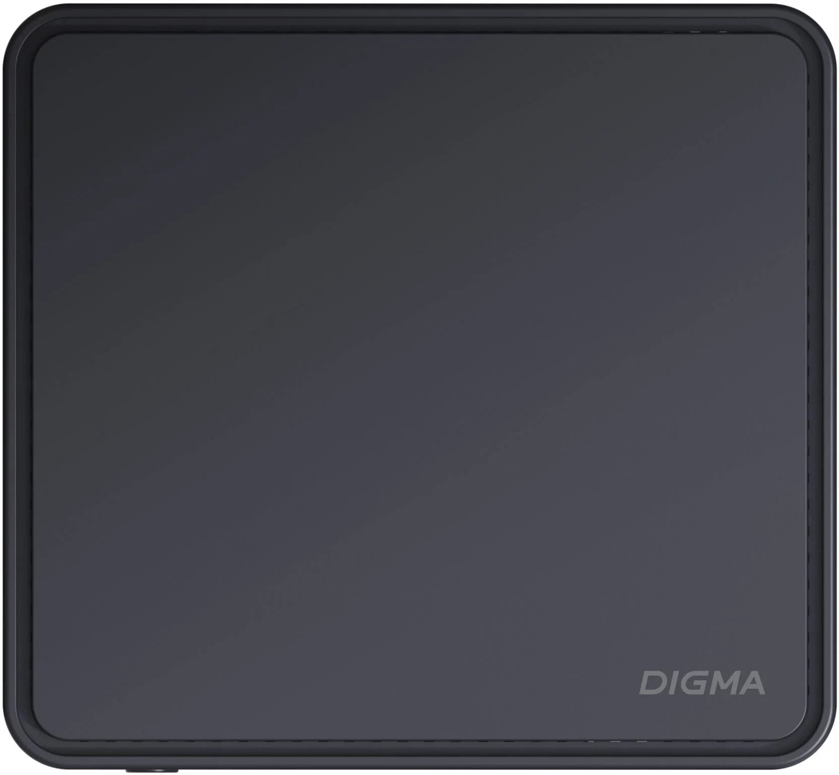 Неттоп Digma Mini Office P N5030 (1.1) 8Gb SSD256Gb UHDG 605 CR Windows 11 Pro GbitEth WiFi BT 36W черный (DPN5-8CXW01)