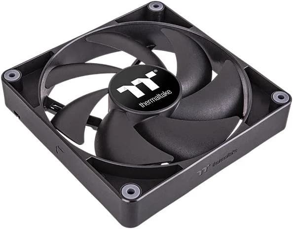 Thermaltake <CL-F147-PL12BL-A> CT120 (4пин, 120x120x25мм, 28.5дБ, 500-2000об/мин, 2шт)