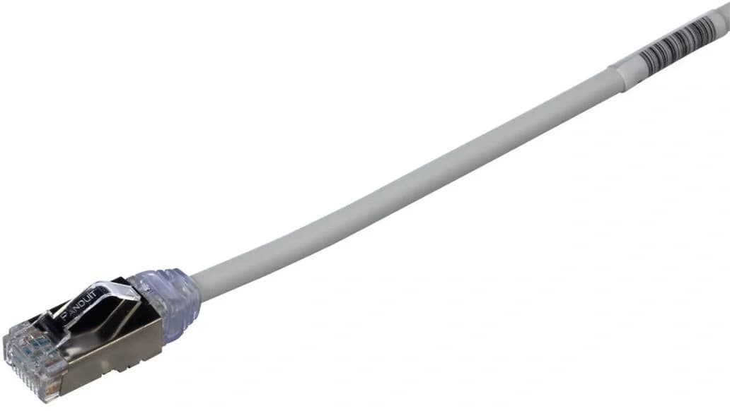 Патч-корд Panduit STP28X7MIG F/UTP RJ-45 вил.-вилка RJ-45 кат.6A 7м серый CM/LSZH