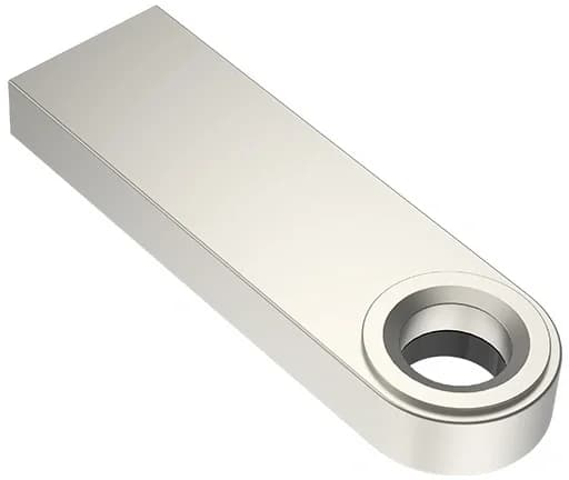 Флешка USB Netac U278 (NT03U278N-016G-32PN), 16Gb, USB 3.0, R/W 90/45, серебристый/черный