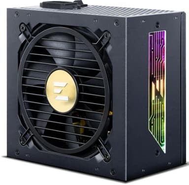 Блок питания ATX 12V Ver3.1 1000W 80+GOLD APFC 12cm fan 24pin 2x(4+4)pin 2x8pin CPU 3xMolex+FDD 4x6/8pin 1xPCI-E 12xSATA 3pin ARGB черный ZM1000-TMX2 VIEW ZALMAN