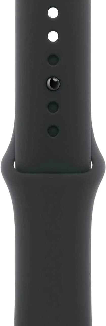 Смарт-часы Apple Watch Series 11 A3333 46мм OLED корп.черный Sport Band рем.черный разм.брасл.:M/L (MEUX4LW/A)