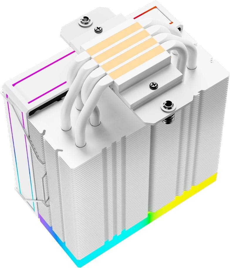 Вентилятор Cooler ID-Cooling FROZN A410 ARGB WHITE 220W/ Intel 1700, 12*,115*, AMD AM5, AM4/ Screws