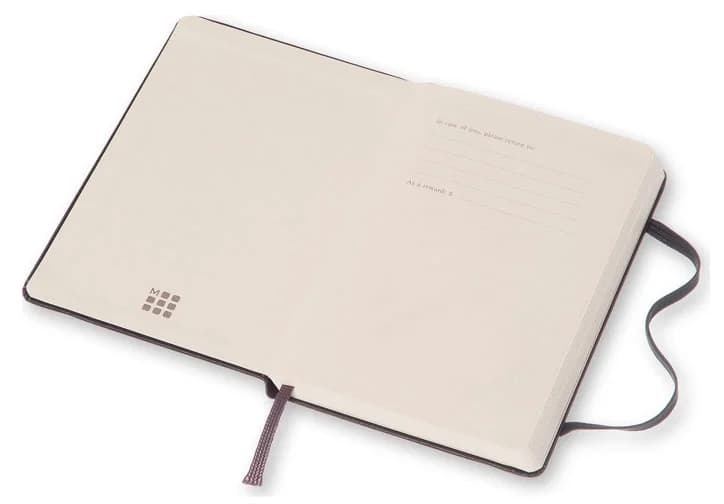 Блокнот Moleskine CLASSIC QP066 Large 130х210мм 240стр. пунктир твердая обложка черный