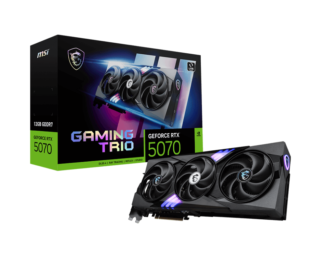 Видеокарта/ GeForce RTX 5070 12G GAMING TRIO