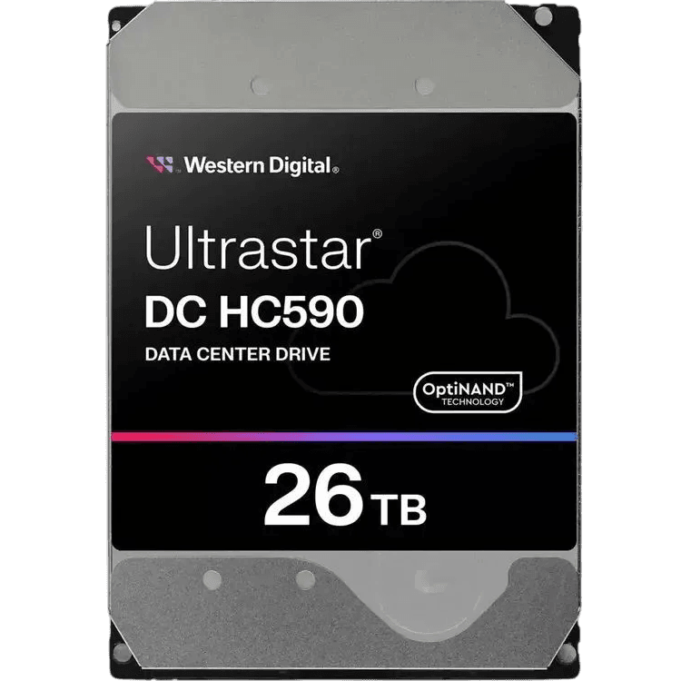 Жёсткий диск 26TB SAS WD Ultrastar DC HC590 (0F59375)