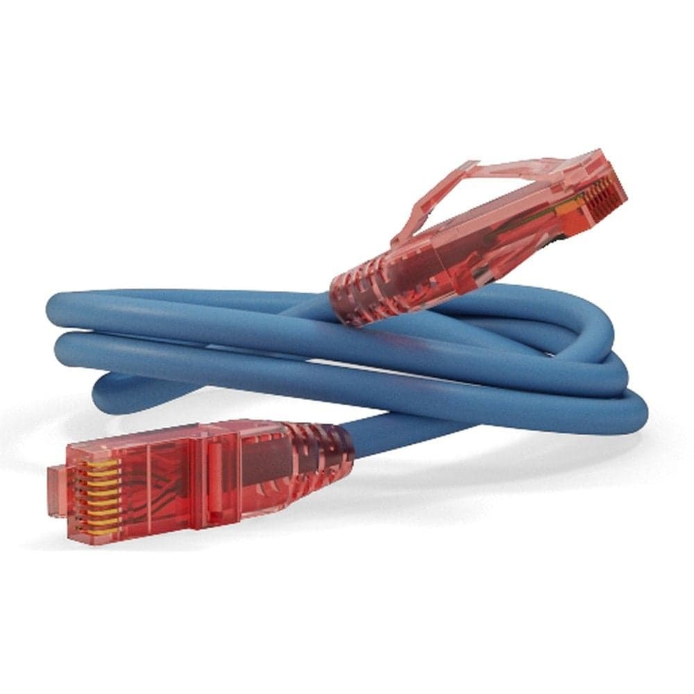 Кабель Hyperline PC-LPM-UTP-RJ45-RJ45-C5e-1M-LSZH-BL Патч-корд U/UTP, Cat.5е (100% Fluke Component Tested), LSZH, 1 м, синий