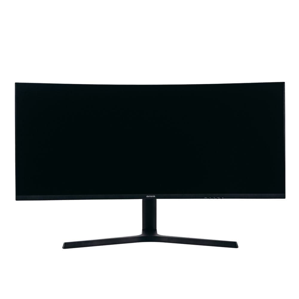 Монитор Aiwa 34" MP340G-Y Black (VA, 3440x1440, 2xHDMI+2xDP, 1 ms, 178°/178°, 300 cd/m, 4000:1, 165Hz, MM, Curved, внешн. БП)