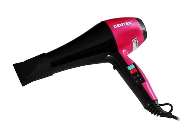 Фен Centek CT-2225 Professional (черн/красн)