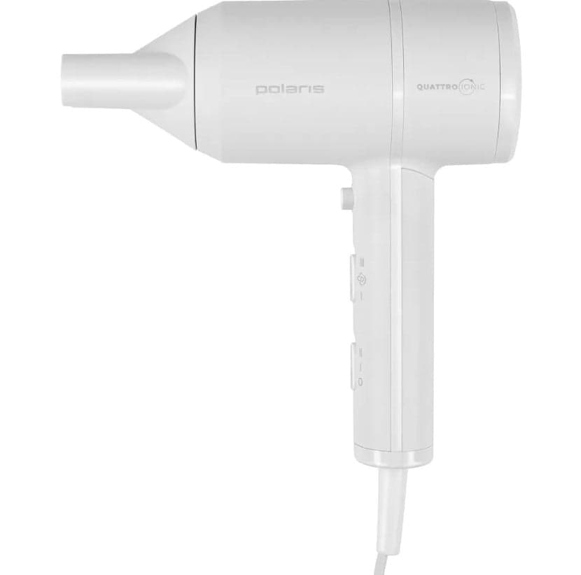 Фен Polaris PHD-2044TI (2400W, 2 магнитных насадки, ионизация) белый